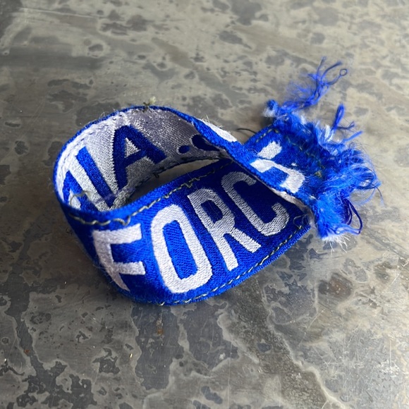 U.S. AIR FORCE blue tape patch, vintage - Picture 6 of 9